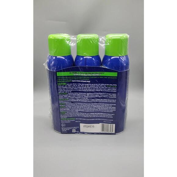 Microban 24 Hr Sanitizing Spray, Kills 99.9% Bacteria, Fresh Scent, 15oz, 3 pack - Picture 3 of 4
